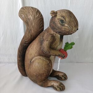 John Derian for Target 2025 Plush Woodland Squirrel Pillow Limited Ed. 11X6 NWOT